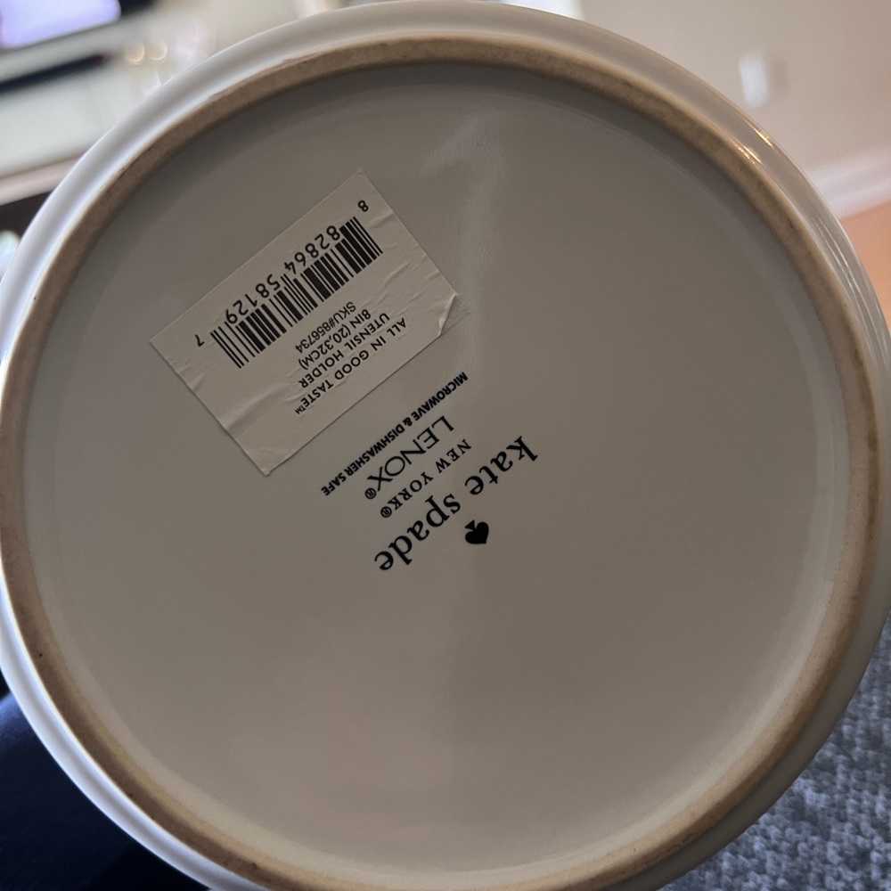 Lenox Kate Spade utensil holder